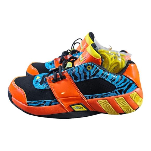 Adidas Agent Gil Restomod Mens Size 10 Team Orange Basketball Shoes NEW GY6481 - Picture 4 of 10